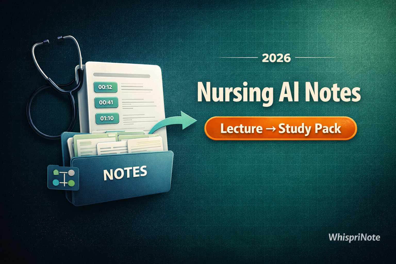 Best AI Note Taker for Nursing Students (2026): Lecture to Clinical Study Pack