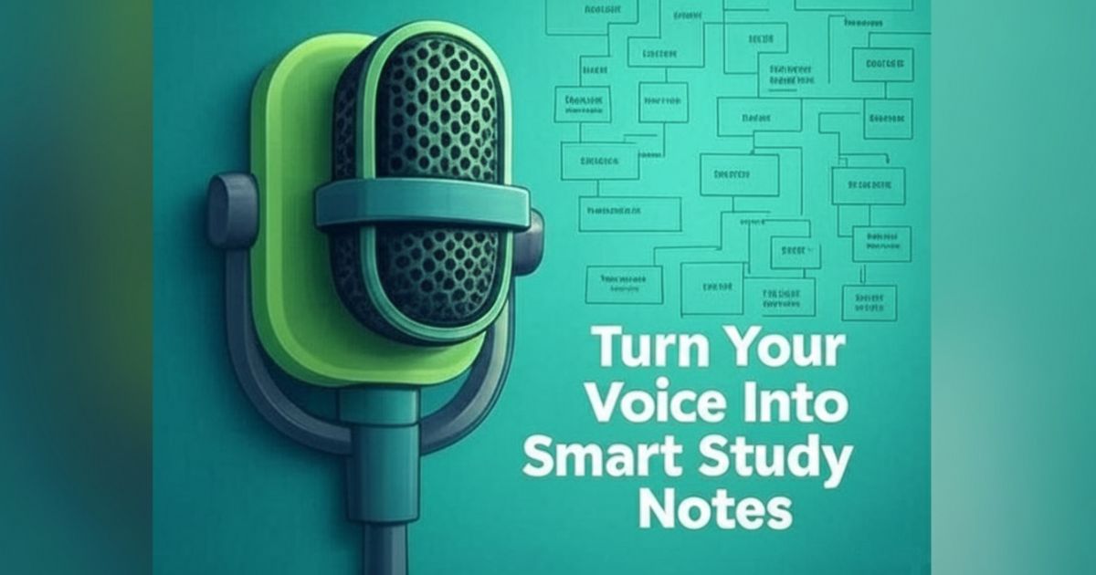 Whisprinote | AI lecture note taker, Transcription & study notes