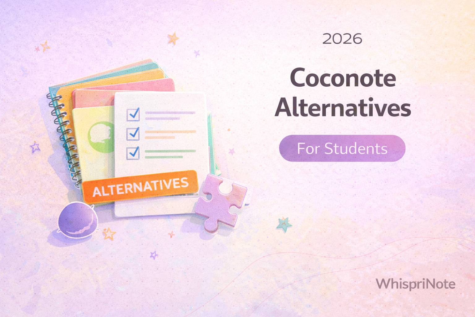 Coconote Alternatives for Students (2026): Best Picks for Study Notes