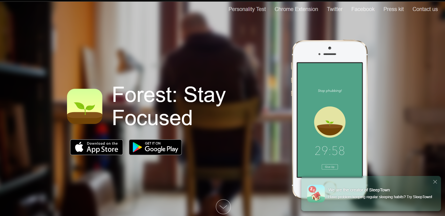forest app screenshot