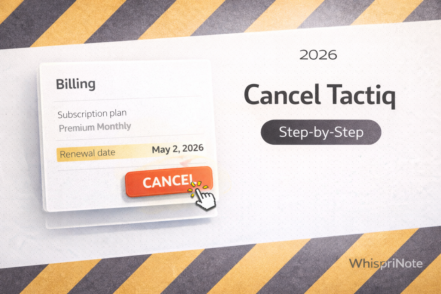 How to Cancel Tactiq Subscription (Step-by-Step, 2026)