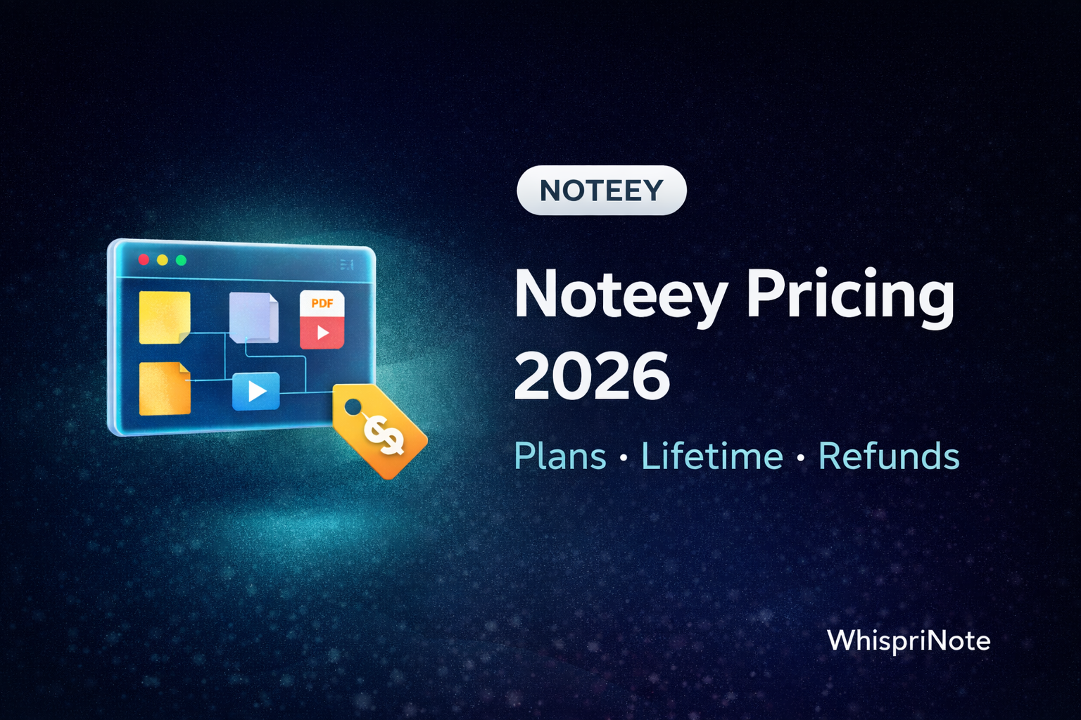 Noteey Pricing 2026: Free vs Desktop Pro vs Pro Plus vs Premium (Plus Refunds)