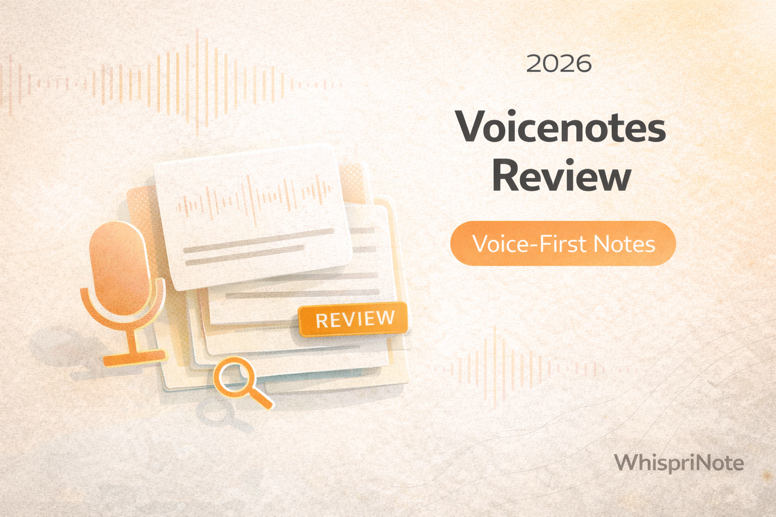 Voicenotes Review (2026): Features, Pricing, and Who It's For