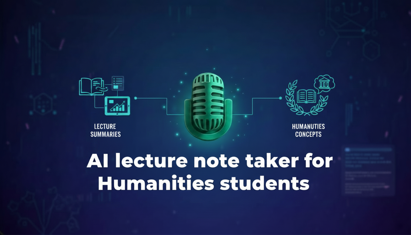 AI Lecture Note Taker for Humanities and Social Sciences Students