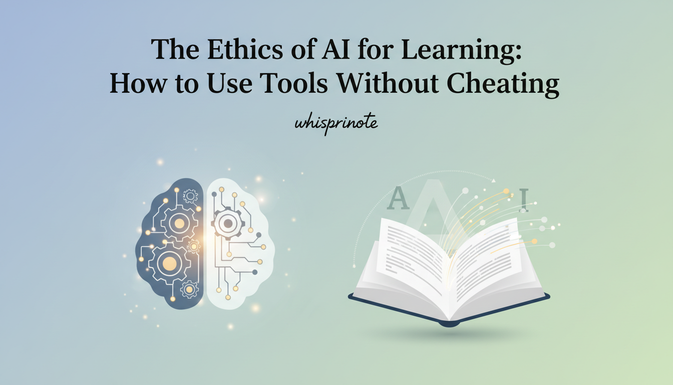 The Ethics of AI for Learning: How to Use Tools Without Cheating