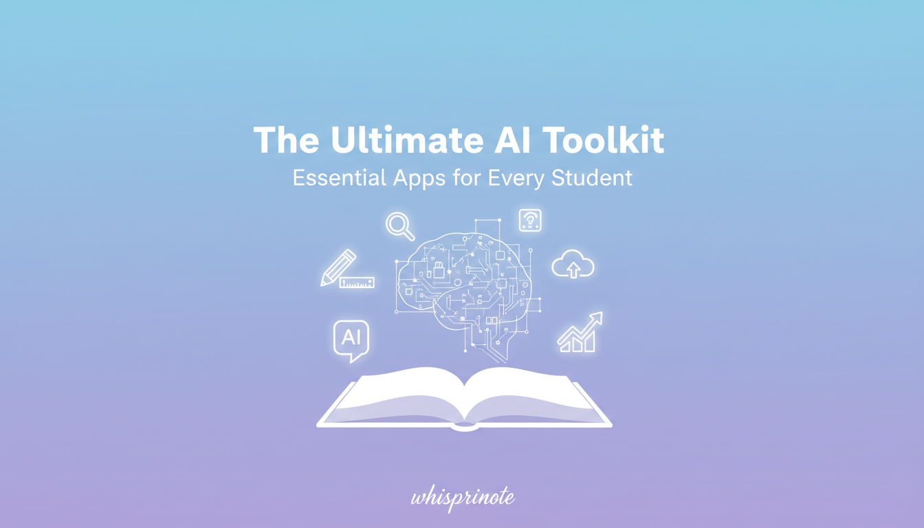The Ultimate AI Toolkit: Essential Apps for AI Students