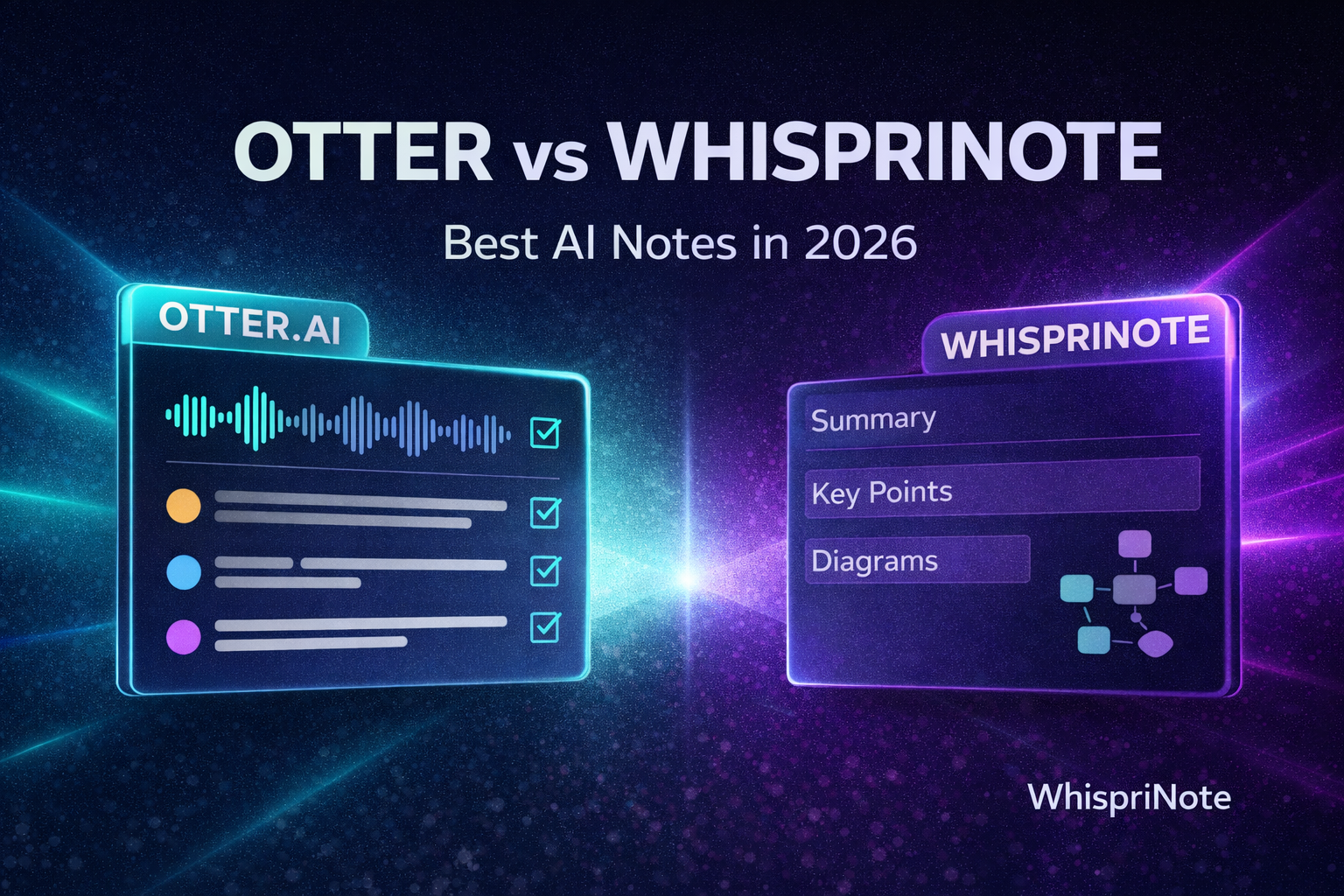 WhispriNote vs Otter.ai (2026): Best for Students or Meetings?